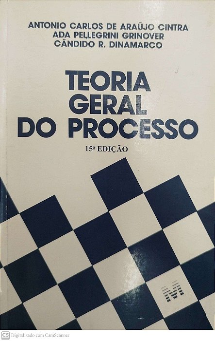 Livro Teoria Geral do Processo Autor Cintra, Antonio Carlos de Araújo (1999) [usado]