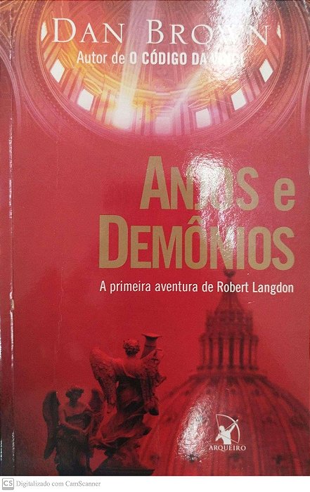 Livro Anjos e Demônios Autor Brown, Dan (2012) [seminovo]