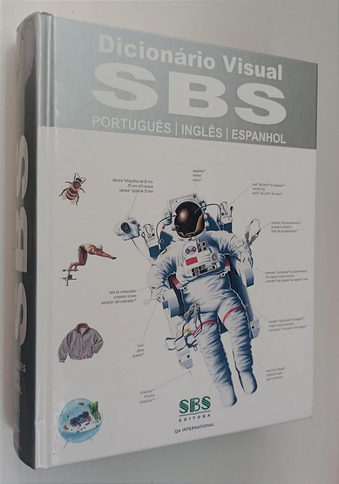 Livro Dicionário Visual Sbs: Português / Inglês / Espanhol Autor Corbeil, Jean-claude (2007) [seminovo]