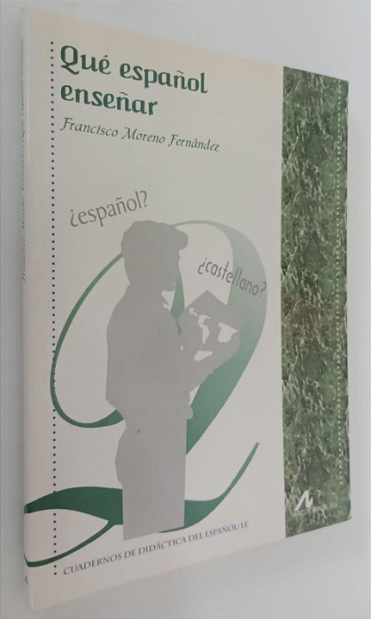 Livro que Español Enseñar Autor Fernández, Francisco Moreno (2000) [usado]