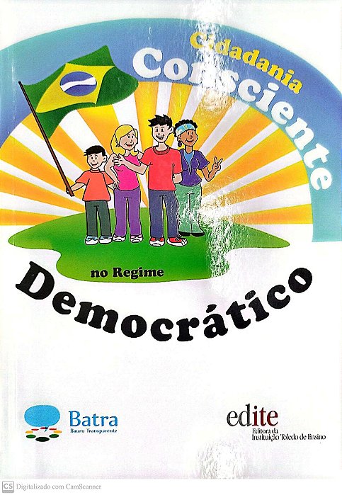 Livro Cidadania Consciente no Regime Democrático Autor Vários (2012) [seminovo]