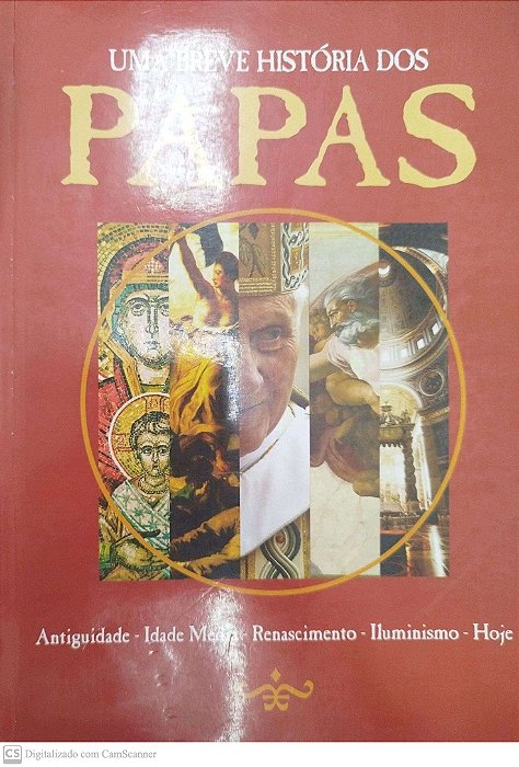 Revista Uma Breve História dos Papas #1 Autor (2012) [usado]