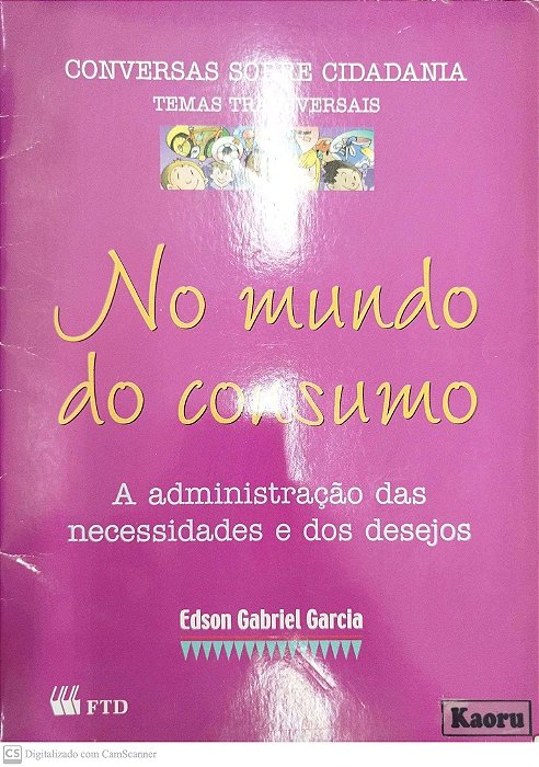 Livro no Mundo do Consumo Autor Garcia, Edson Gabriel (2001) [seminovo]