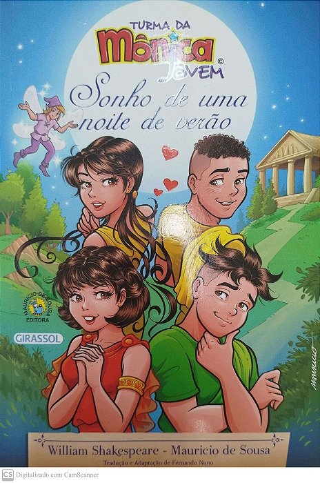 Livro Sonho de Uma Noite de Verão - Turma da Mônica Jovem Autor Shakespeare, William (2015) [seminovo]