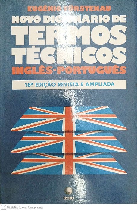 Livro Novo Dicionário de Termos Técnicos Inglês-português - 2 Volumes Autor Fürstenau, Eugênio (1991) [usado]