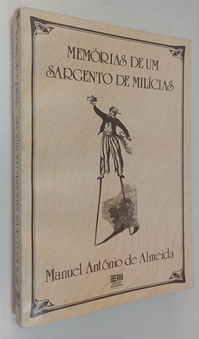 Livro Memórias de um Sargento de Milícias Autor Almeida, Manuel Antônio de (1984) [usado]