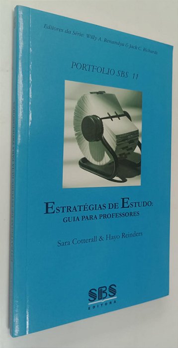 Livro Estratégias de Estudo: Guia para Professores - Portfolio Sbs 11 Autor Cotterall, Sara (2005) [seminovo]