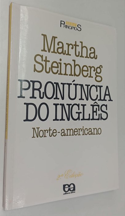 Livro Pronúncia de Inglês Autor Steinberg, Martha (1986) [usado]
