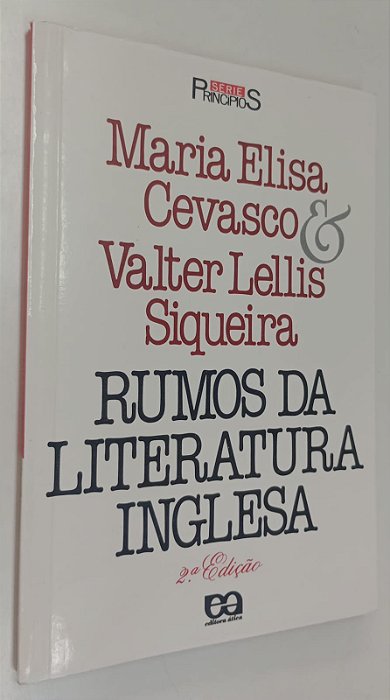 Livro Rumos da Literatura Inglesa Autor Cevasco, Maria Elisa (1985) [usado]