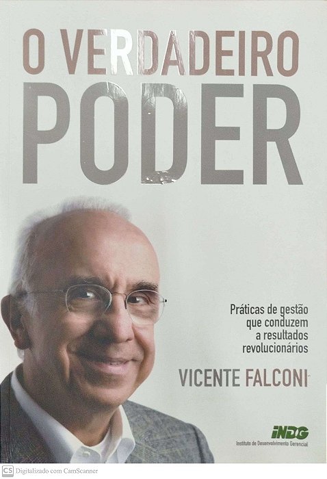 Livro o Verdadeiro Poder Autor Falconi, Vicente (2009) [seminovo]