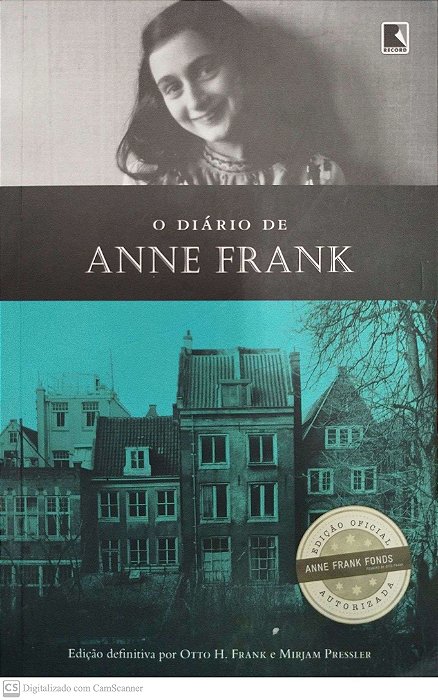 Livro o Diário de Anne Frank - Edição Definitiva Autor Frank, Otto H. (2022) [seminovo]