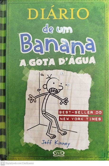 Livro a Gota D''água - Diário de um Banana 3 Autor Kinney, Jeff (2010) [seminovo]