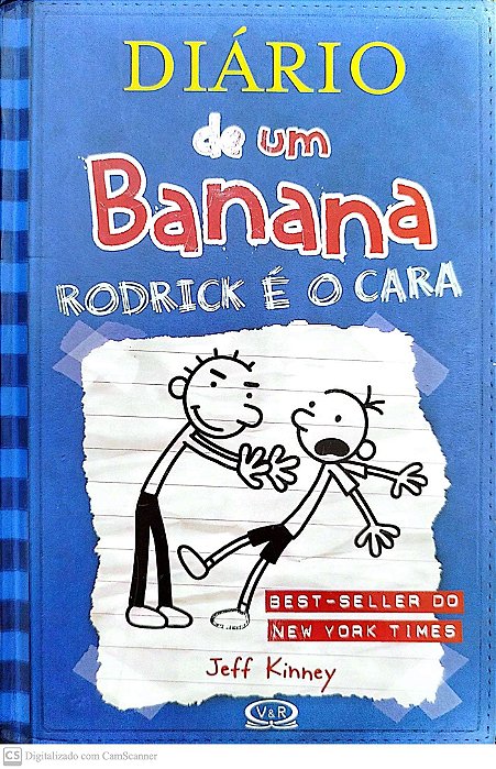 Livro Rodrick é o Cara - Diário de um Banana 2 Autor Kinney, Jeff (2009) [seminovo]