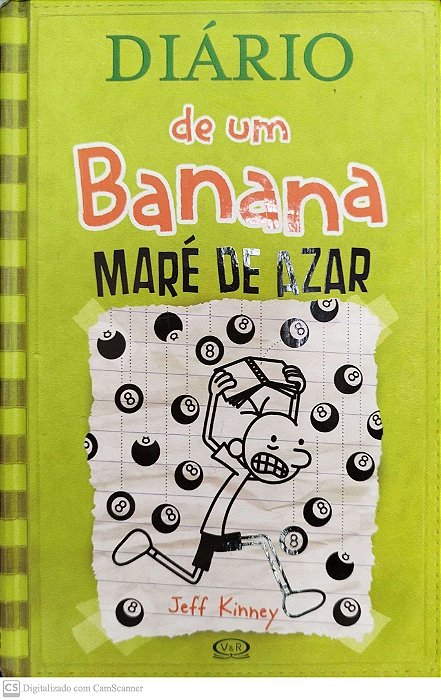 Livro Maré de Azar - Diário de um Banana 8 Autor Kinney, Jeff (2014) [seminovo]