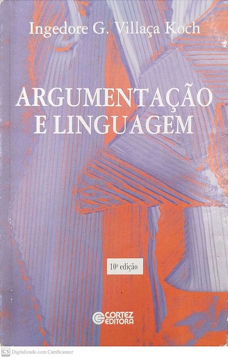 Livro Argumentação e Linguagem Autor Koch, Ingedore G. Villaça (2006) [usado]