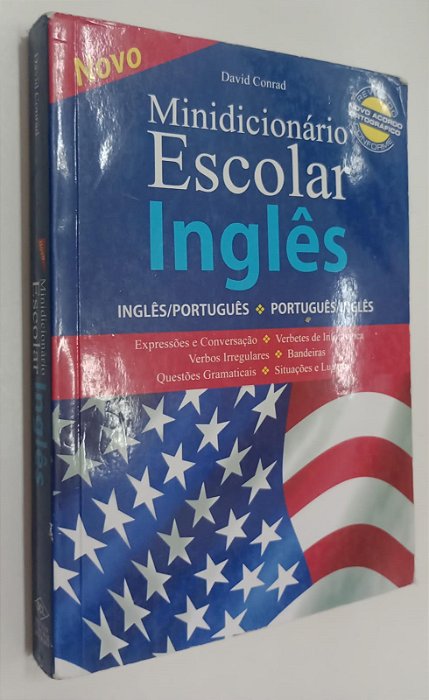 Livro Minidicionário Escolar Inglês Autor Conrad, David (2010) [usado]