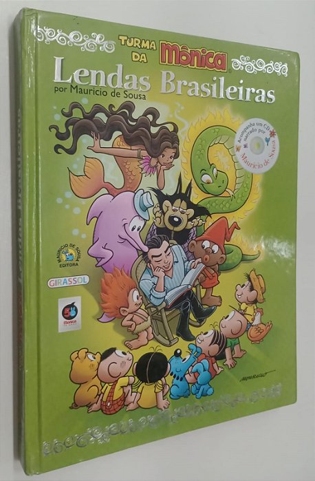 Livro Lendas Brasileiras - Turma da Mônica Autor Sousa, Mauricio de (2009) [seminovo]