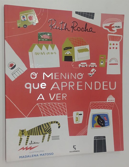 Livro o Menino que Aprendeu a Ver Autor Rocha, Ruth (2013) [seminovo]