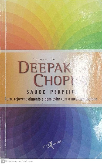 Livro Saúde Perfeita Autor Chopra, Deepak (2011) [usado]