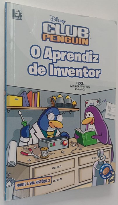 Livro o Aprendiz de Inventor - Club Penguin Autor West, Tracey (2010) [seminovo]