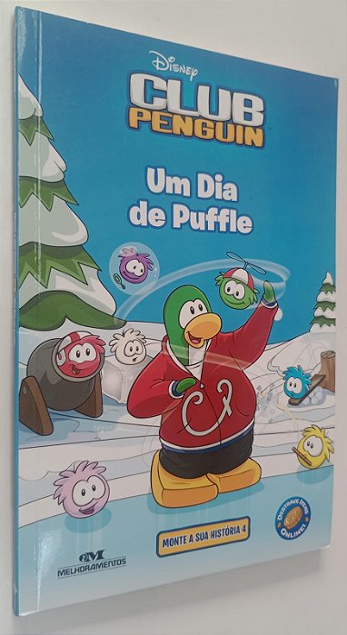 Livro um Dia de Puffle - Club Penguin Autor West, Tracey (2011) [seminovo]