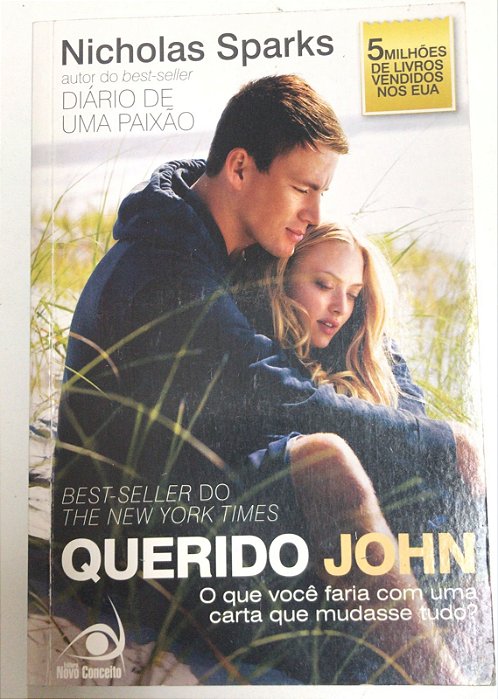 Livro Querido John Autor Sparks, Nicholas (2011) [usado]