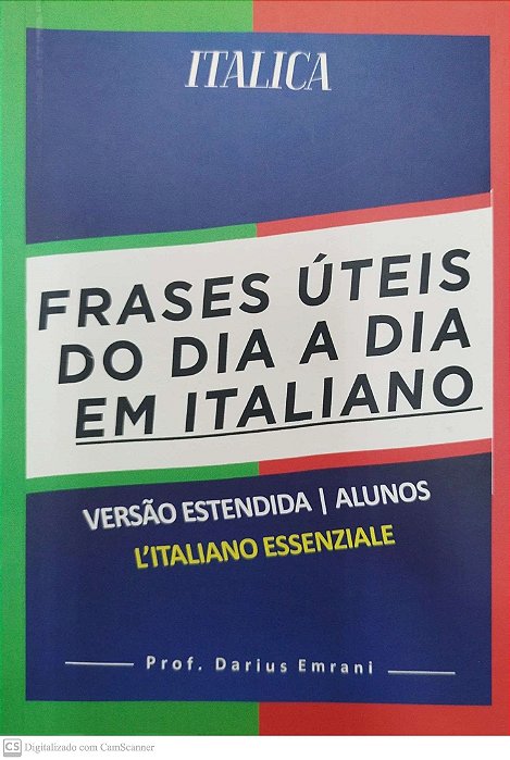 Livro Frases Úteis do Dia a Dia em Italiano Autor Emrani, Prof. Darius [seminovo]