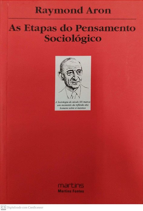 Livro as Etapas do Pensamento Sociológico Autor Aron, Raymond [usado]