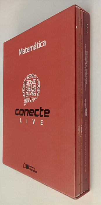 Livro Matemática Conecte Live (3 Livros) Autor Vários (2018) [usado]
