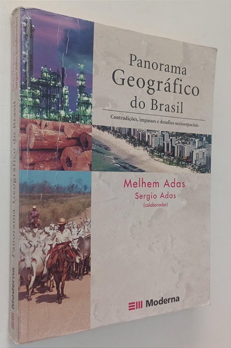 Livro Panorama Geográfico no Brasil Autor Adas, Melhem (2011) [usado]