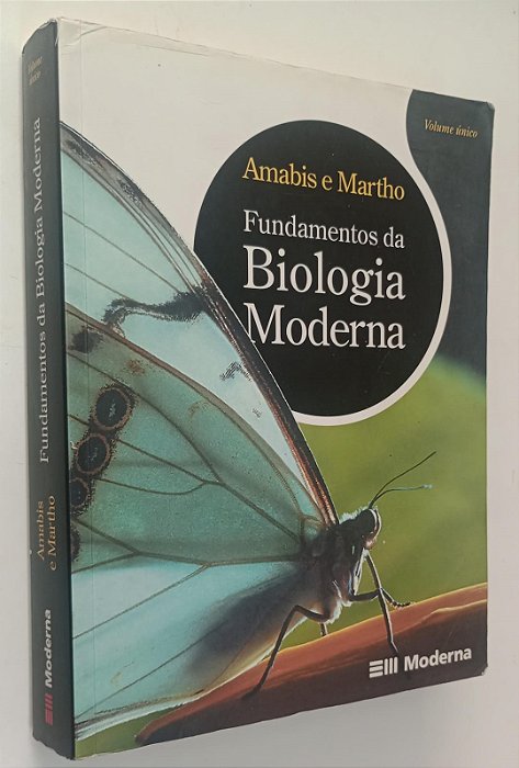 Livro Fundamentos da Biologia Moderna Autor Amabis, José Mariano (2008) [usado]
