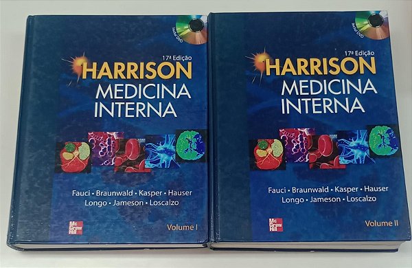 Livro Harrison Medicina Interna (2 Volumes) Autor Vários (2008) [usado]