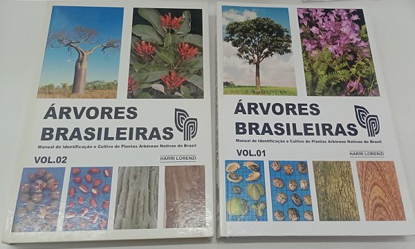 Livro Árvores Brasileiras (2 Volumes - 2002) Autor Lorenzi, Harri (2002) [seminovo]