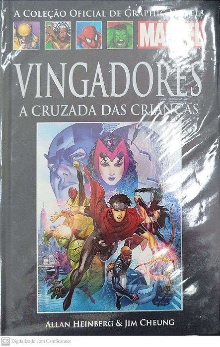 Gibi a Cruzada das Crianças: Vingadores - a Coleção Oficial de Graphic Novels Marvel #66 Autor (2016) [seminovo]