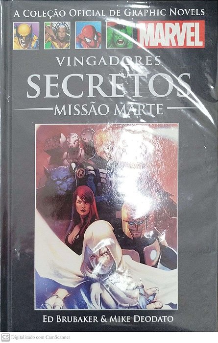 Gibi Missão Marte: Vingadores Secretos - a Coleção Oficial de Graphic Novels Marvel #62 Autor (2016) [seminovo]