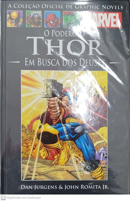 Gibi em Busca dos Deuses: o Poderoso Thor - a Coleção Oficial de Graphic Novels Marvel #16 Autor (2015) [seminovo]