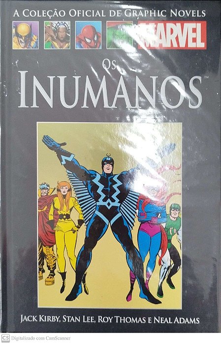 Gibi os Inumanos - a Coleção Oficial de Graphic Novels Marvel Clássicos #10 Autor (2016) [seminovo]