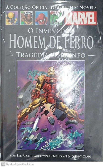 Gibi Tragédia e Triunfo: o Invencível Homem de Ferro - a Coleção Oficial de Graphic Novels Marvel Clássicos #7 Autor (2016) [seminovo]