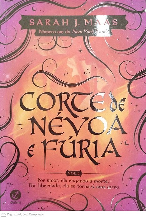 Livro Corte de Névoa e Fúria Autor Maas, Sarah J. (2024) [seminovo]