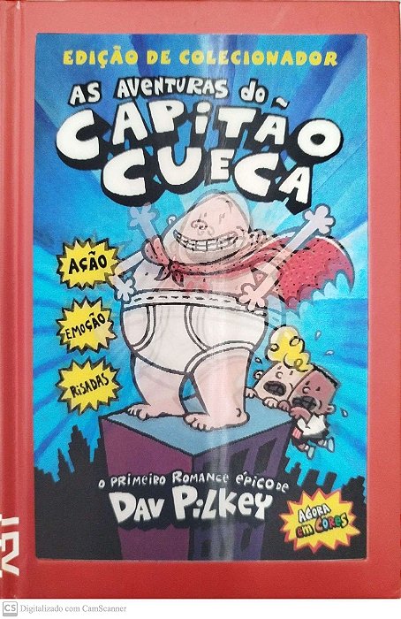 Livro as Aventuras do Capitão Cueca - Edição de Colecionador Autor Pilkey, Dav (2014) [seminovo]