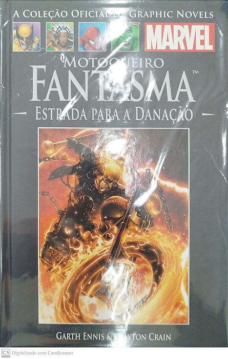 Gibi Estrada para a Danação: Motoqueiro Fantasma - a Coleção Oficial de Graphic Novels Marvel #39 Autor (2014) [seminovo]