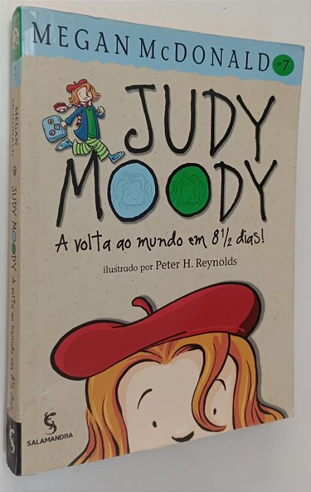 Livro a Volta ao Mundo em 8 1/2 Dias ! - Judy Moody Autor Mcdonald, Megan (2015) [usado]
