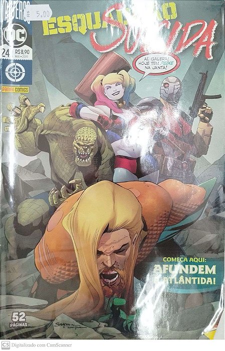 Gibi Esquadrão Suicida #24 Autor (2019) [seminovo]