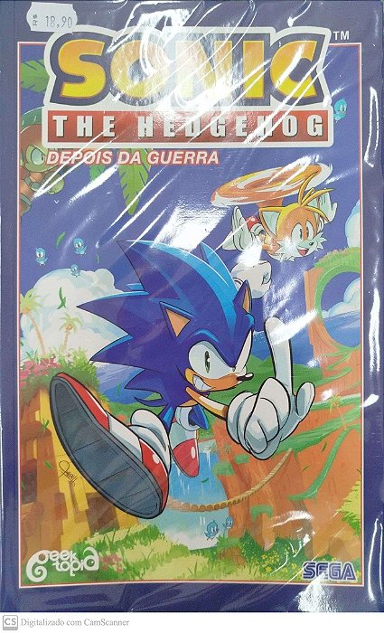 Gibi Sonic - The Hedgehog Autor (2021) [seminovo]