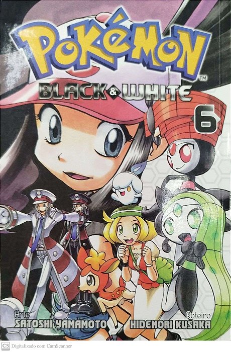 Gibi Pokemon Black And White #6 Autor (2015) [usado]