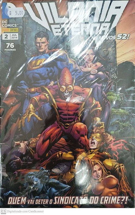 Gibi Vilania Eterna #2 - os Novos 52! Autor (2014) [seminovo]