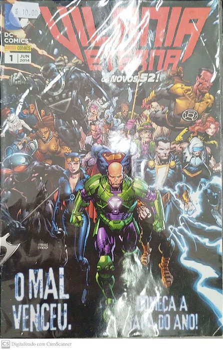 Gibi Vilania Eterna #1 - os Novos 52! Autor (2014) [seminovo]