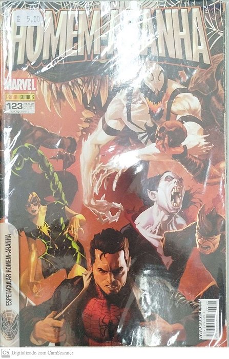 Gibi Homem-aranha #123 Autor (2012) [usado]