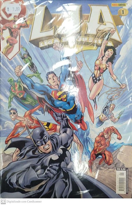 Gibi Lja - Liga da Justiça #1 Autor (2002) [usado]