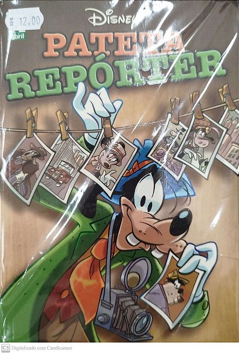 Gibi Pateta Repórter Autor (2013) [seminovo]